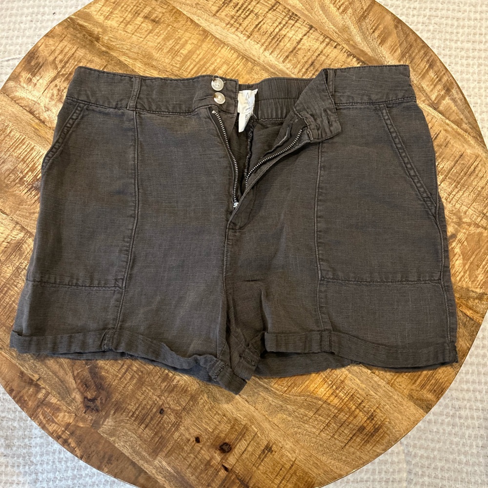 Joie Charcoal Relaxed Shorts